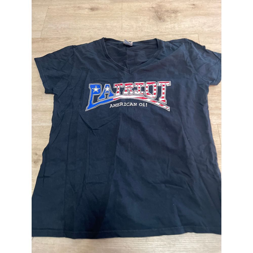 Patriot American Oi! Shirt Womens Size XL Rare 2015 Tour Blitz Haywire